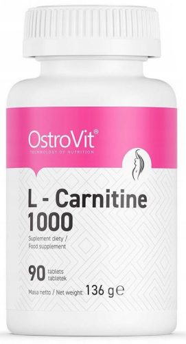 OstroVit L-Carnitine 1000 90 Tablets 90 Tabletta
