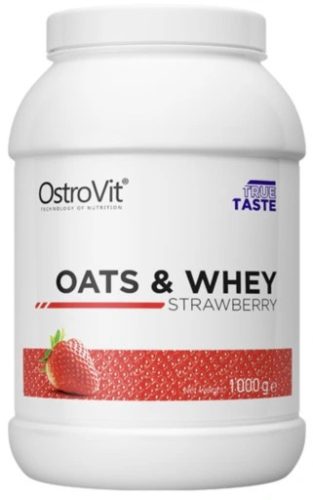 OstroVit Oats & Whey 1000g Strawberry (Eper)