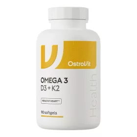 OstroVit Omega-3 + D3 + K2 90 Capsules 90 Kapszula