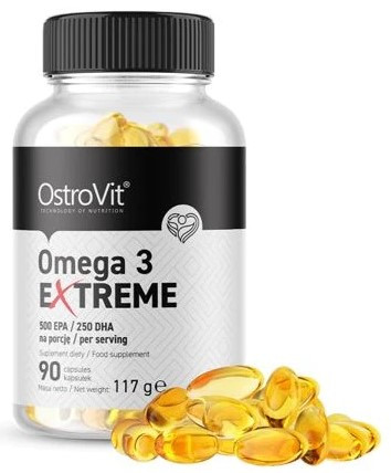 OstroVit Omega-3 + D3 + K2 90 Capsules 90 Kapszula