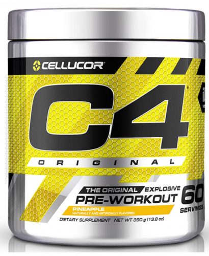 Cellucor C4 ORIGINAL 390g 60 SERVINGS Pineapple Head (Ananász)