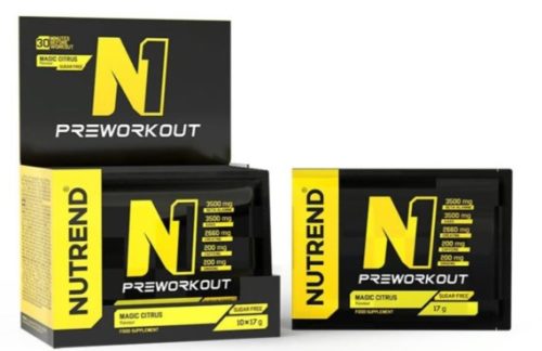 Nutrend N1 Pre-Workout Booster 17g Magic Citrus (Citrus)