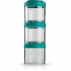 Blender Bottle Go Stak 3x100ml Green (Zöld) 3 Részes Tároló Szett