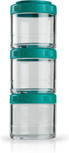 Blender Bottle Go Stak 3x100ml Green (Zöld) 3 Részes Tároló Szett