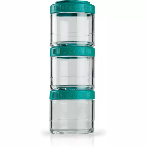 Blender Bottle Go Stak 3x100ml Green (Zöld) 3 Részes Tároló Szett