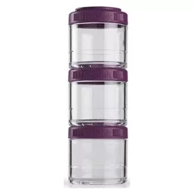 Blender Bottle Go Stak 3x100ml Plum (Lila) 3 Részes Tároló Szett