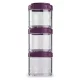 Blender Bottle Go Stak 3x100ml Plum (Lila) 3 Részes Tároló Szett