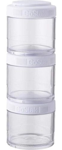 Blender Bottle Go Stak 3x100ml White (Fehér) 3 Részes Tároló Szett