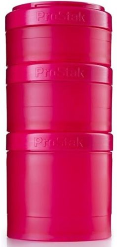 Blender Bottle Pro Stak Expansion 3Pak Pink (Rózsaszín) 3 Részes Tároló Szett