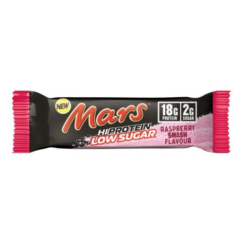 Snickers&Mars Bar MARS LOW SUGAR HiProtein Raspberry Smash (Málna) 55g
