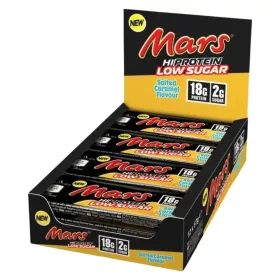   S&M Karton HiProtein Bar 12x57g MARS LOW SUGAR Salted Caramel (Sós Karamell)