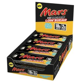   S&M Karton HiProtein Bar 12x57g MARS LOW SUGAR Salted Caramel (Sós Karamell) EXP.:2026/06/27