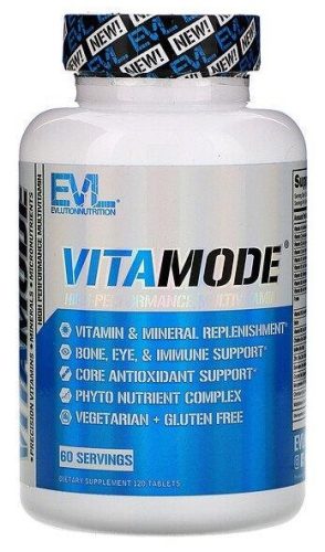 EVL Nutrition VitaMode Multivitamin 120 Tablets 120 Tabletta