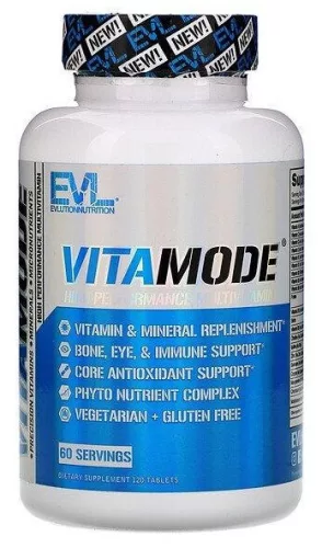 EVL Nutrition VitaMode Multivitamin 120 Tablets 120 Tabletta