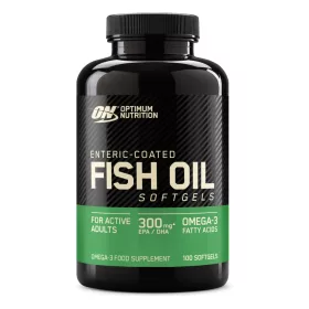Optimum Nutrition Enteric Coated Fish Oil 100 Softgels 100 Gélkapszula