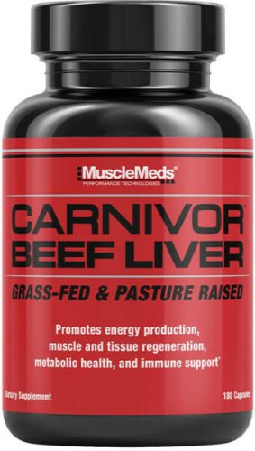 MuscleMeds Beef Liver 180 Capsules 180 Kapszula
