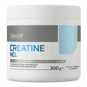 OstroVit Creatine HCl 300g Black Currant With Cherry (Fekete Ribizli Cseresznye)