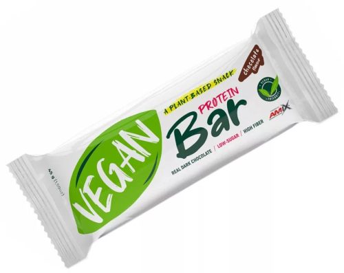 AMIX Amix Vegan Protein Bar 45g Chocolate (Csokoládé)