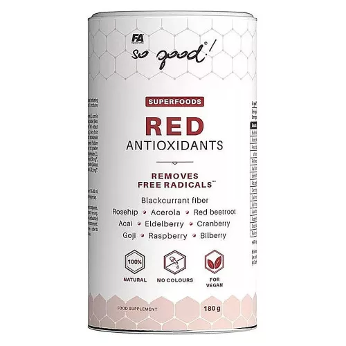 Fitness Authority So Good! Red Antioxidants 180g Red Fruits (Piros Gyümölcs)