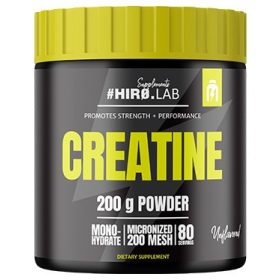   Hiro.Lab Supplements Creatine Monohydrate 200g Unflavored (Ízesítetlen)