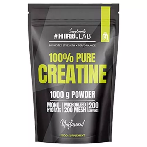 Hiro.Lab Supplements Creatine Monohydrate 200g Unflavored (Ízesítetlen)
