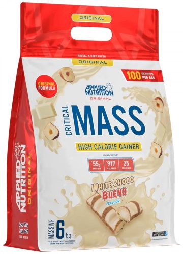 Applied Nutrition Critical Mass Original 6000g White Chocolate Bueno (Fehércsoki Bueno)