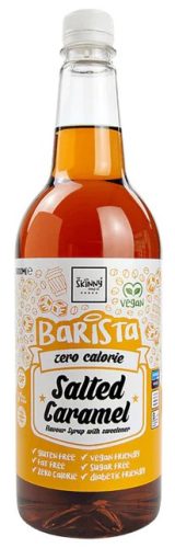 Skinny Foods Barista Zero Calorie Flavour Syrup 1l Salted Caramel (Sós Karamell)