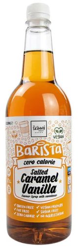 Skinny Foods Barista Zero Calorie Flavour Syrup 1l Salted Vanilla (Vanília)