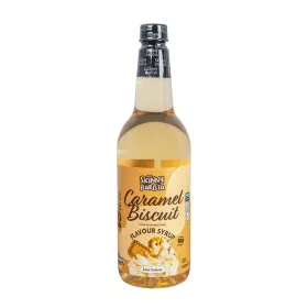   Skinny Foods Barista Zero Calorie Flavour Syrup 1l Caramel Biscuit (Karamell Keksz)