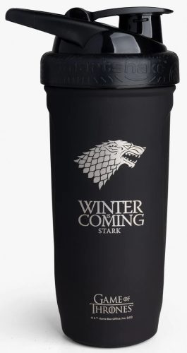 SmartShake Reforce Stainless Steel Game of Thrones Series 900ml Fém Shaker Winter Is Coming