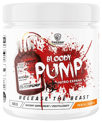 Swedish Supplements Bloody Pump 300g Peach Mango (Barack Mangó)