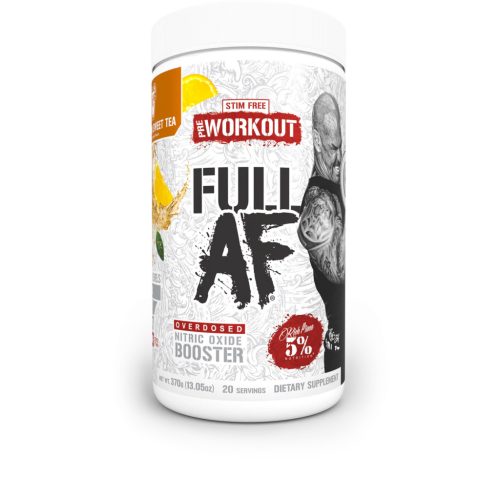 5% Nutrition Full AF Stim Free Pre-Workout 370g Legendary EU Southern Sweet Tea (Tea)