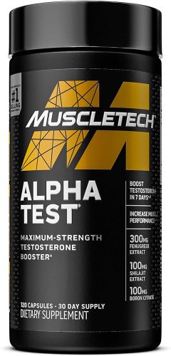 Muscle Tech Alpha Test EU 120 Capsules 120 Kapszula