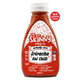   Skinny Foods Sauce Virtually Zero 425ml Srirachi Hot Chili (Chili)