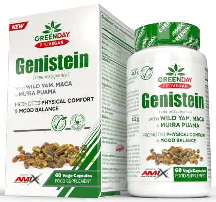 AMIX GreenDay® ProVEGAN Genistein 60 Veg Caps 60 Kapszula