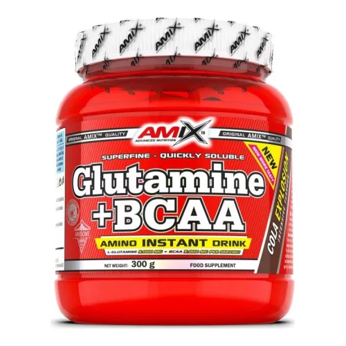 AMIX L-Glutamine + BCAA 500g Unflavored (Ízesítetlen)