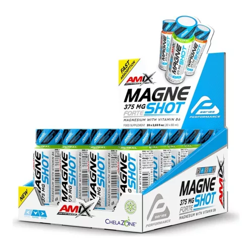 AMIX Karton MagneShot Forte 375mg 20x60ml Unflavored (Ízesítetlen)