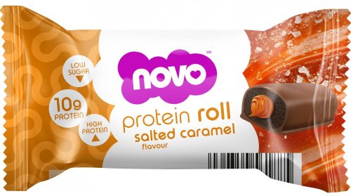 Novo Protein Roll Bar 33g Salted Caramel (Sós Karamell)