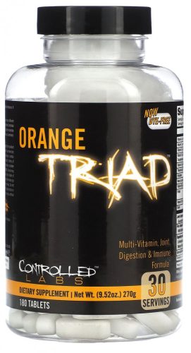 Controlled Labs Orange Triad 270 Tabs 270 Tabletta