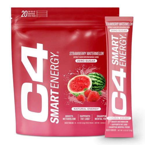 Cellucor C4 Smart Energy Powder 2,8g 1 Serving Red Berry Yuzu (Piros Gyümölcs)