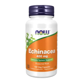 Now Foods Echinacea 400mg 100 Veg Capsules 100 Kapszula