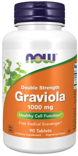 Now Foods Graviola 1000mg 90 Tablets 90 Tabletta