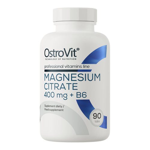 OstroVit Magnesium Citrate 400 mg + B6 90 Tablets 90 Tabletta