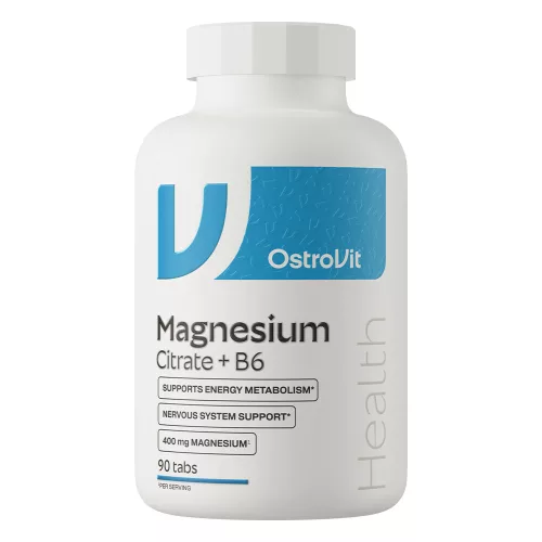 OstroVit Magnesium Citrate 400 mg + B6 90 Tablets 90 Tabletta