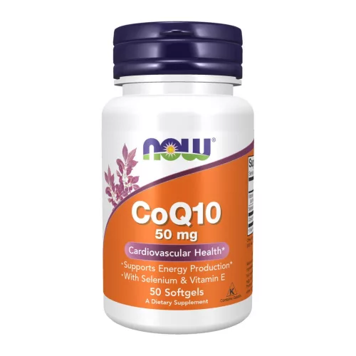 Now Foods CoQ10 50mg 50 Softgels 50 Gélkapszula