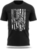 Redcon1 Patriotic Defender T-Shirt Black/White (Fekete/Fehér)