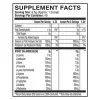 Supplement Facts (official, EN)