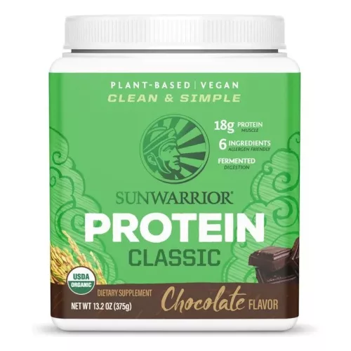 Sunwarrior Protein Classic (Plant Based, Organic) 375g