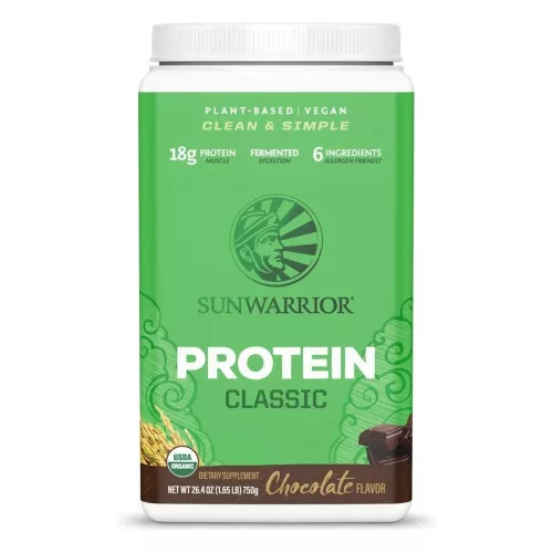 Sunwarrior Protein Classic (Plant Based, Organic) 750g