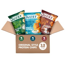 Quest Nutrition Karton Protein Chips Original Style 8x32g